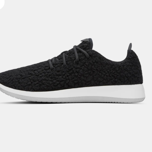 AllbirdsNIB Mens 12Wool Runner Fluff Natural Black